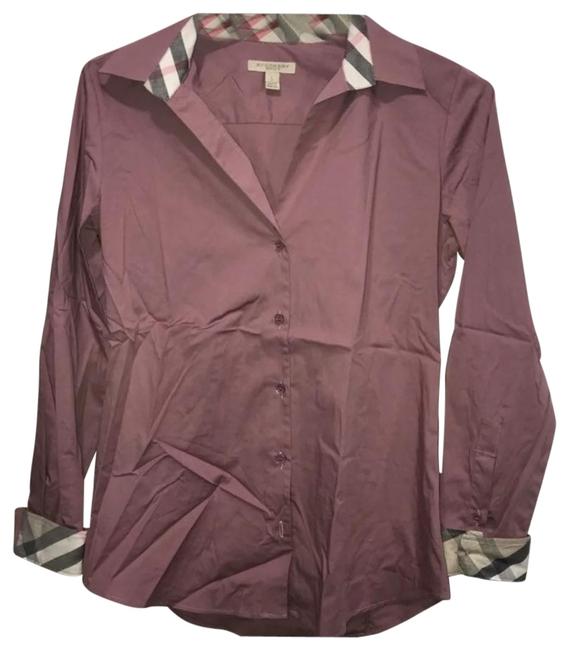 Burberry Pink Blouse4 S