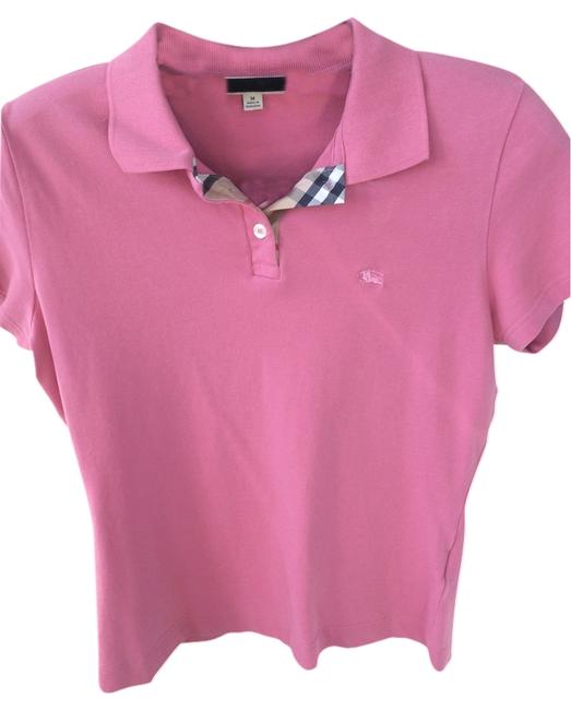 Burberry Pink Polo Shirt Blouse8 M