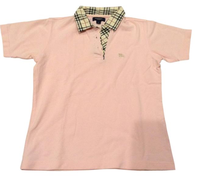Burberry Pink Shirt Blouse4 S