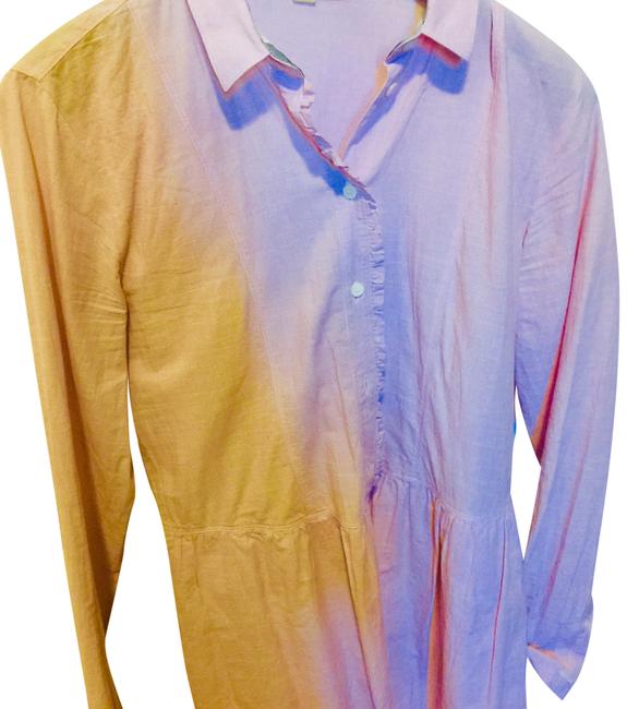 Burberry Powder Pink Cute Ruffle Tunic6 S