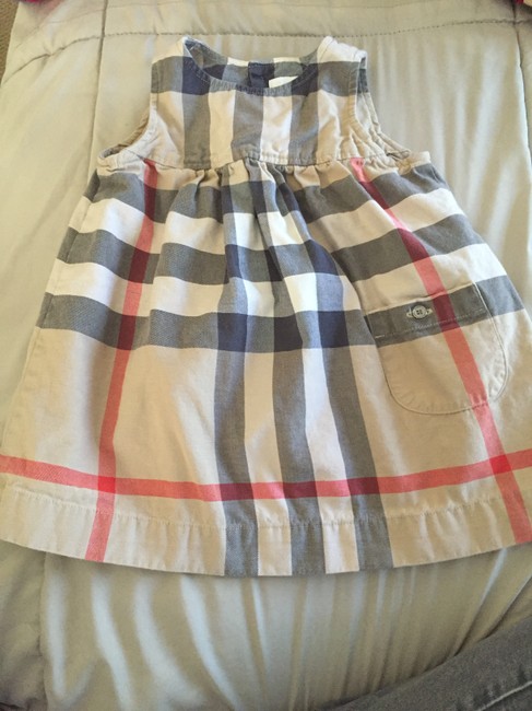 Burberry Print Childrens Above Knee Short Casual DressOS one size