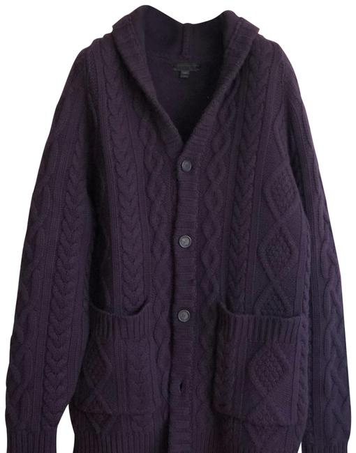 Burberry Purple Cardigan4 S