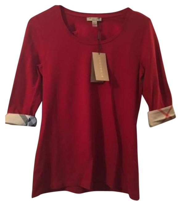 Burberry Red Tee Shirt12 L