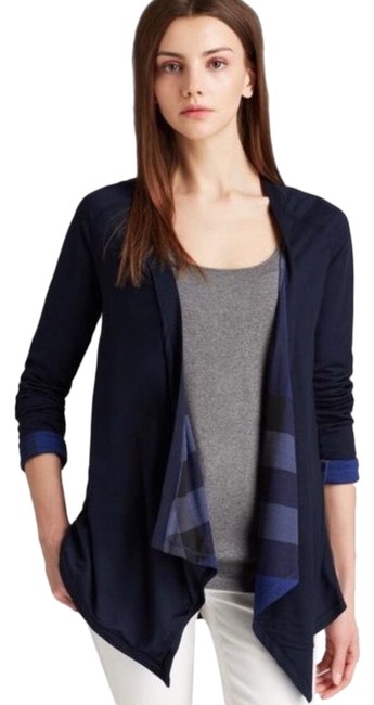 Burberry Reversible Waterfall Navy Sweater