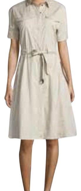 Burberry Stone Tuesday Mid length Short Casual Dress8 M