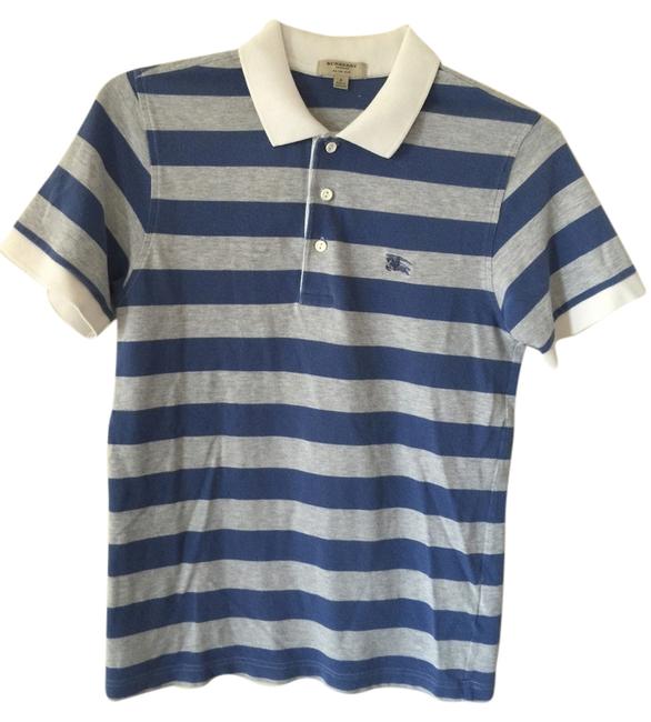 Burberry Stripe Polo Tee Shirt6 S