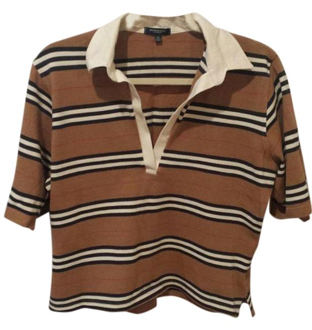 Burberry Striped Polo Tee Shirt16 XL, Plus 0x