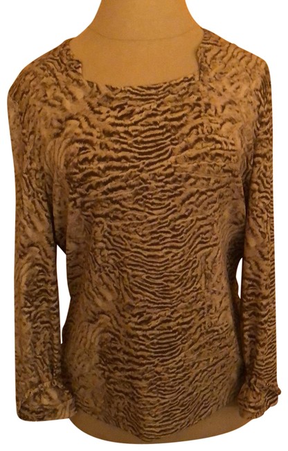 Burberry Tan Blouse14 L