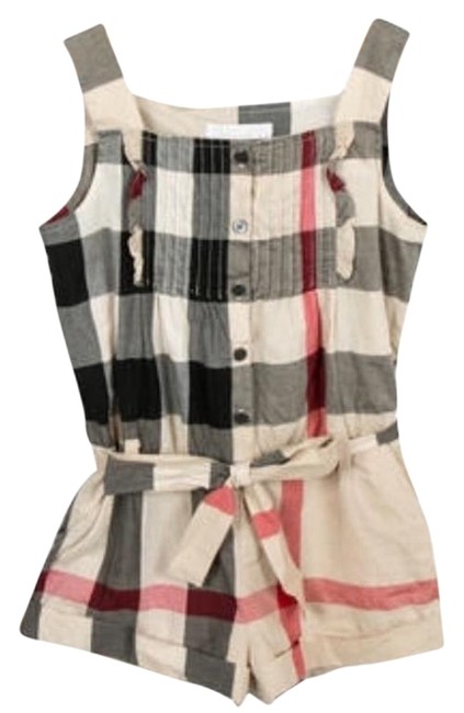 Burberry Tan Kids RomperJumpsuit