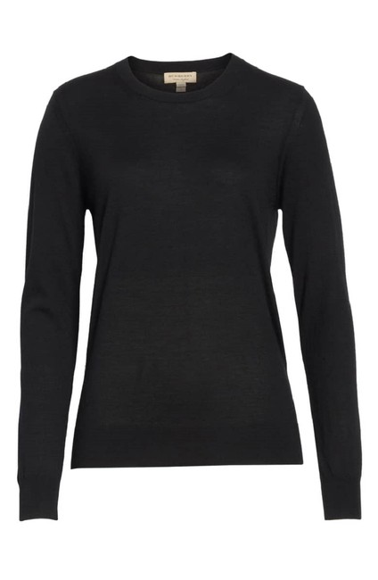 Burberry Viar Merino Black Sweater