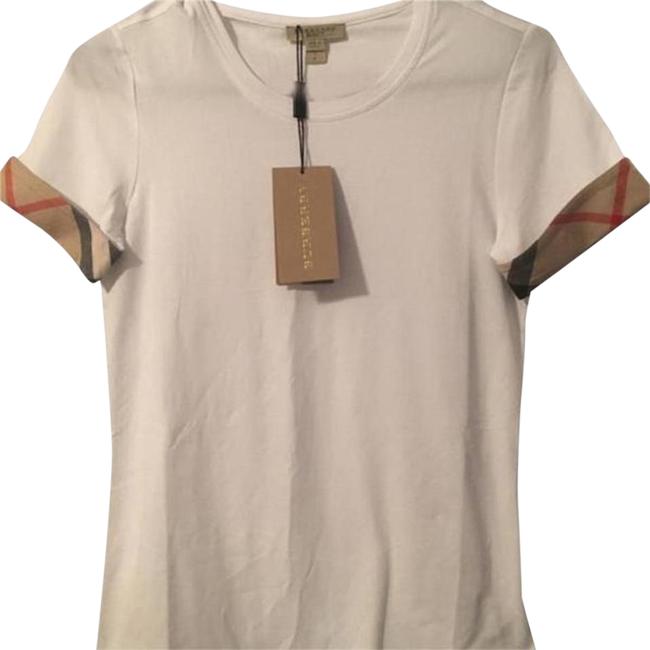 Burberry White 123 Tee Shirt12 L