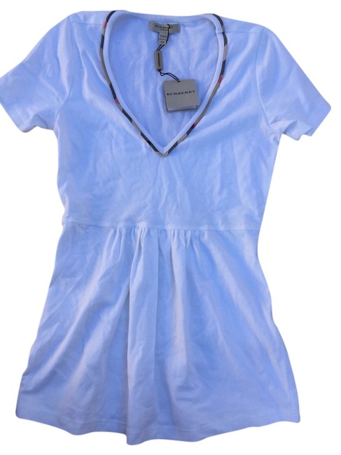 Burberry White Blouse0 XS