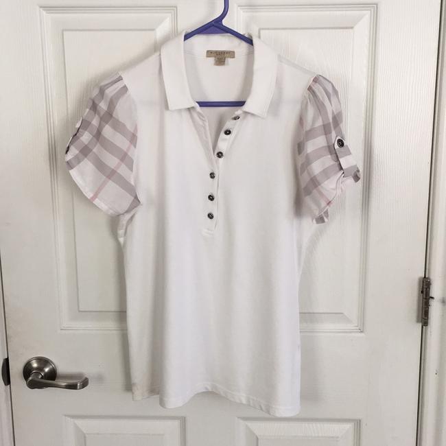 Burberry White Blouse12 L