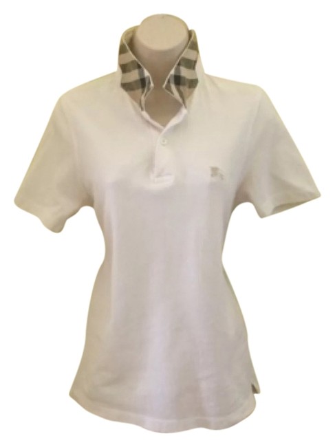 Burberry White Blouse2 XS