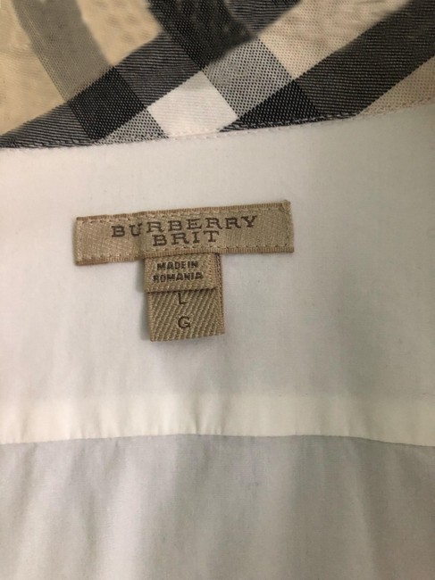 Burberry White Blouse8 M