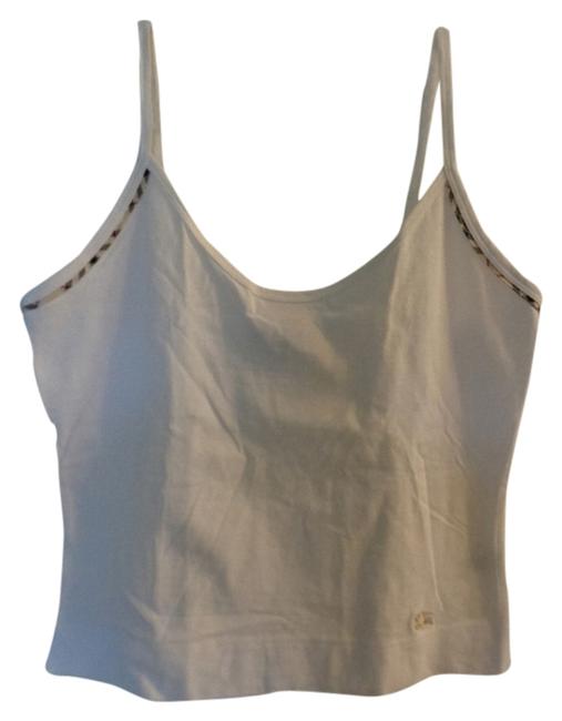 Burberry White London Tank TopCami10 M