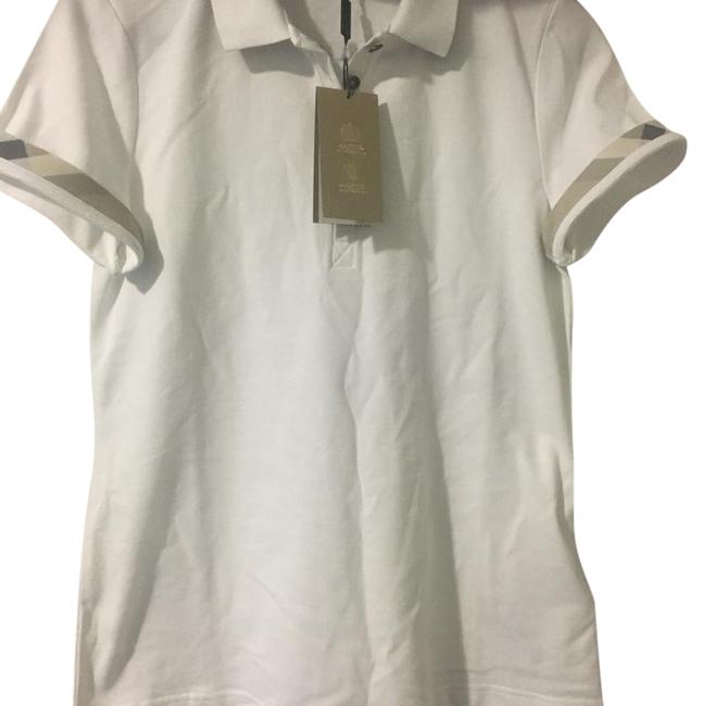 Burberry White Woman Tee Shirt8 M