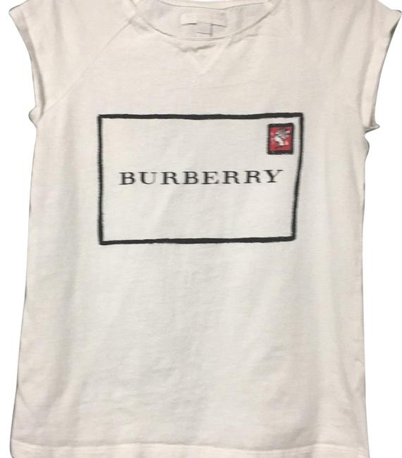 Burberry White Youth Tee ShirtOS one size
