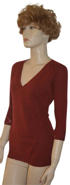 Burberry Womens Nova Check Cashmere Small Sweater