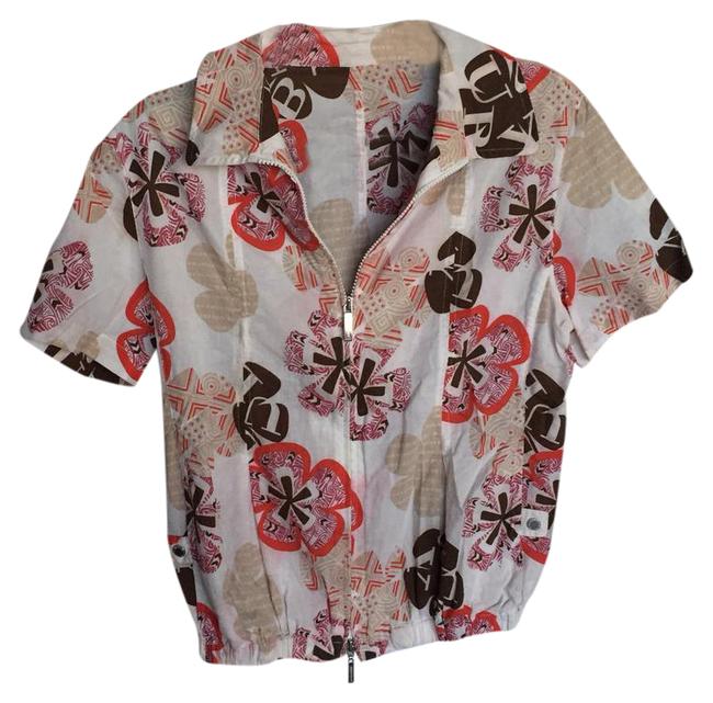 Burberry Zippered Blouse8 M