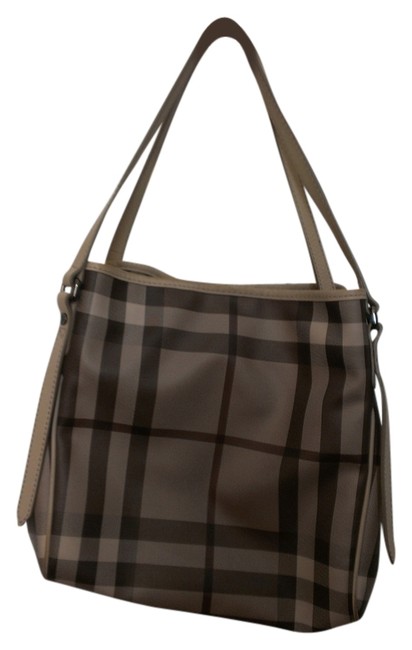 Burberry 3787009 Smoked Check Trench Hobo Bag