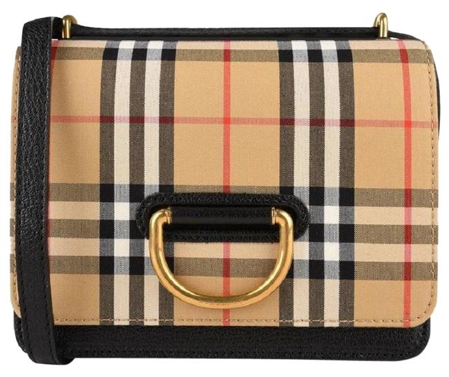 Burberry 4076641 Black Leather Cross Body Bag