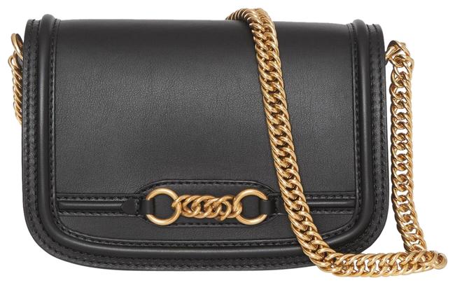 Burberry 80086961 Black Calf Leater Cross Body Bag