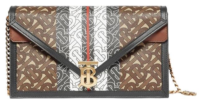 Burberry 80203051 Brown Calfskin Leather Cross Body Bag