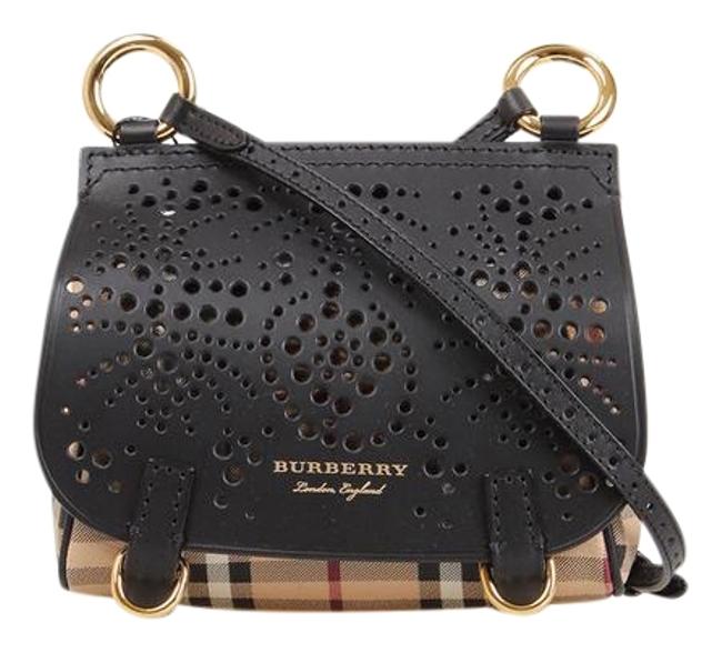 Burberry Baby Bridle Black Leather Cross Body Bag