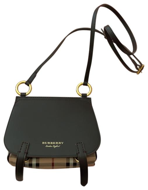 Burberry Baby Bridle Print Leather Cross Body Bag