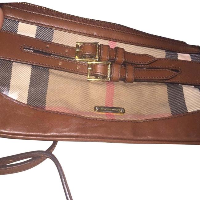 Burberry Baguette Novacheck Cross Body Bag