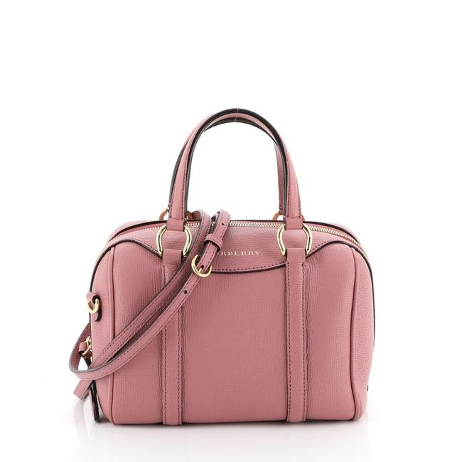 Burberry Bee Mini Pink Leather Cross Body Bag