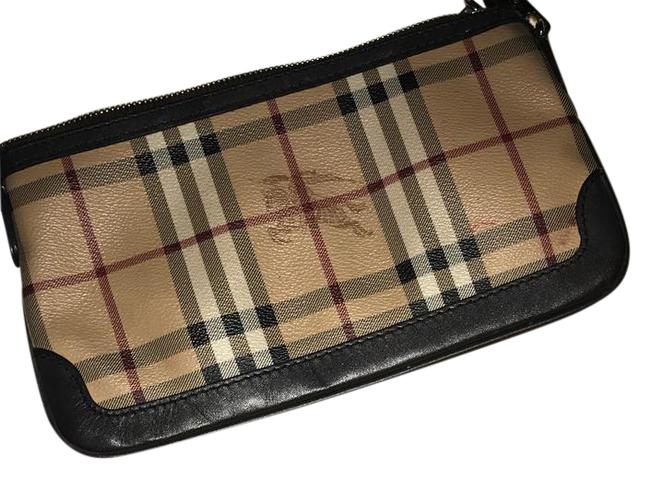 Burberry Beige Leather Cross Body Bag