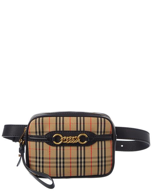 Burberry Belt 1983 Check LinkLeather Cross Body Bag