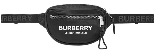 Burberry Belt Logo Black Shell Cross Body Bag