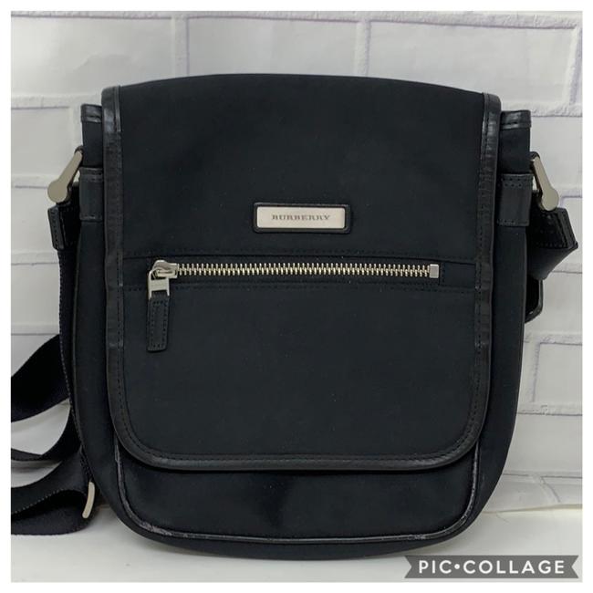 Burberry Black Canvas Cross Body Bag