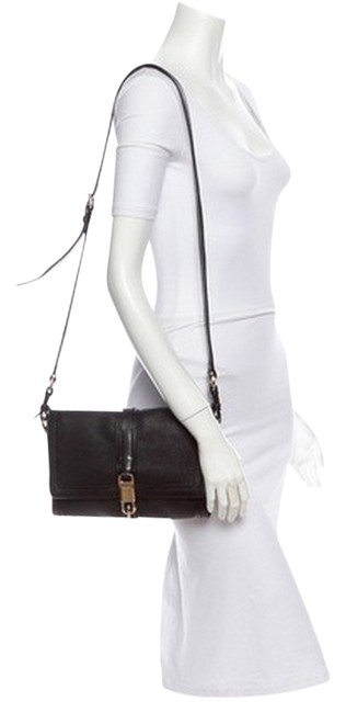 Burberry Black Leather Cross Body Bag