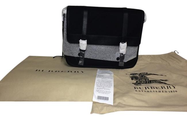 Burberry Black NylonLeather Cross Body Bag