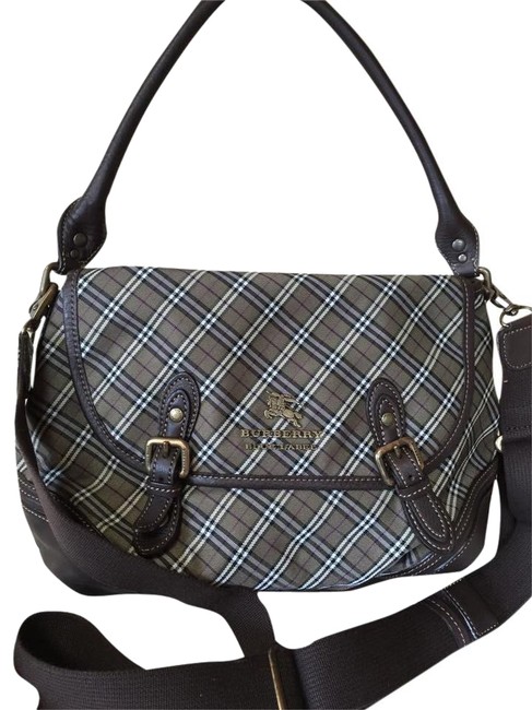 Burberry Blue Label Brown Leather Cross Body Bag