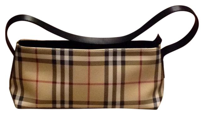 Burberry Bncmonroe2 Check Canvas Hobo Bag