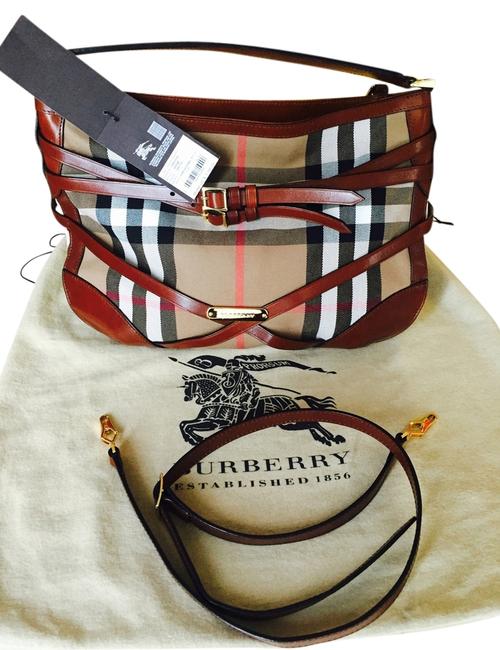 Burberry Bridle Housecheck Sm Cross Body Bag