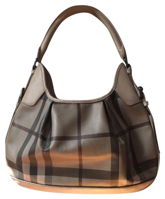 Burberry Brooklyn Grey Hobo Bag