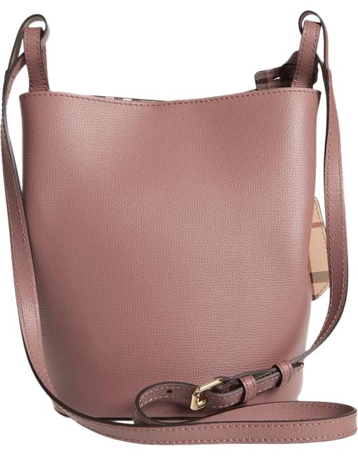 Burberry Bucket Borne Reversible Pink Cross Body Bag
