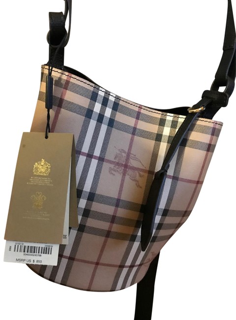 Burberry Bucket Hobo Bag