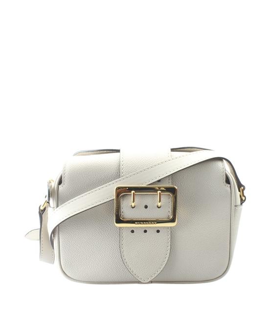Burberry Buckle 157181 Beige Leather Cross Body Bag