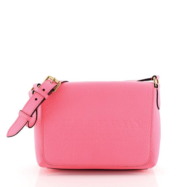 Burberry Burleigh Small Pink Leather Cross Body Bag