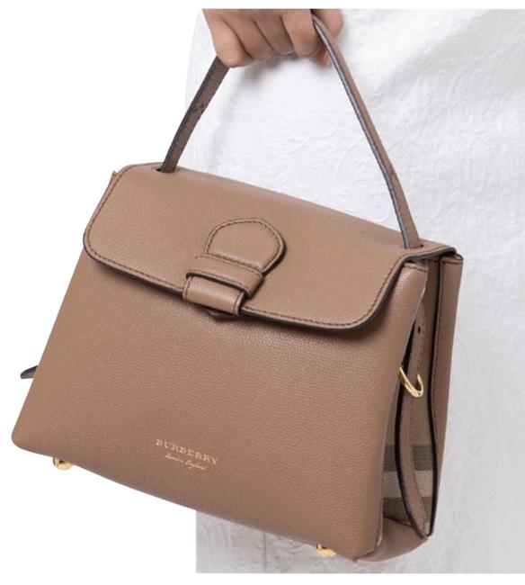 Burberry Camberley Dark Sand Cross Body Bag