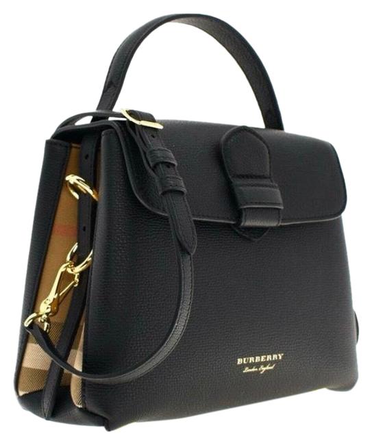 Burberry Camberly Medium Black Leather Cross Body Bag