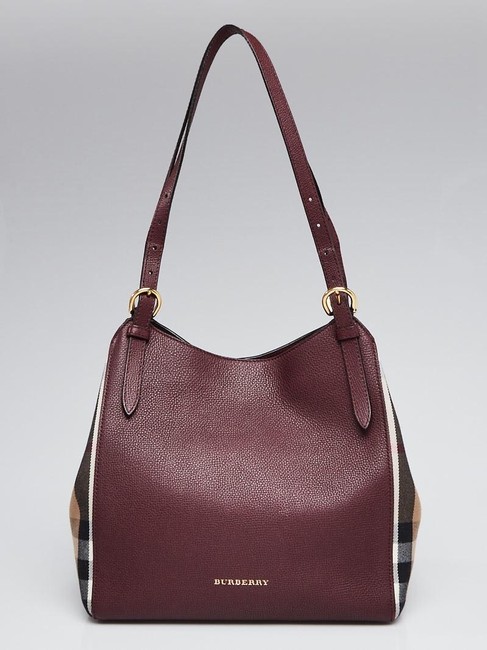 Burberry Canterbury House Check Hobo Bag