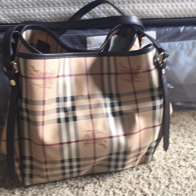 Burberry Chocolate Hobo Bag